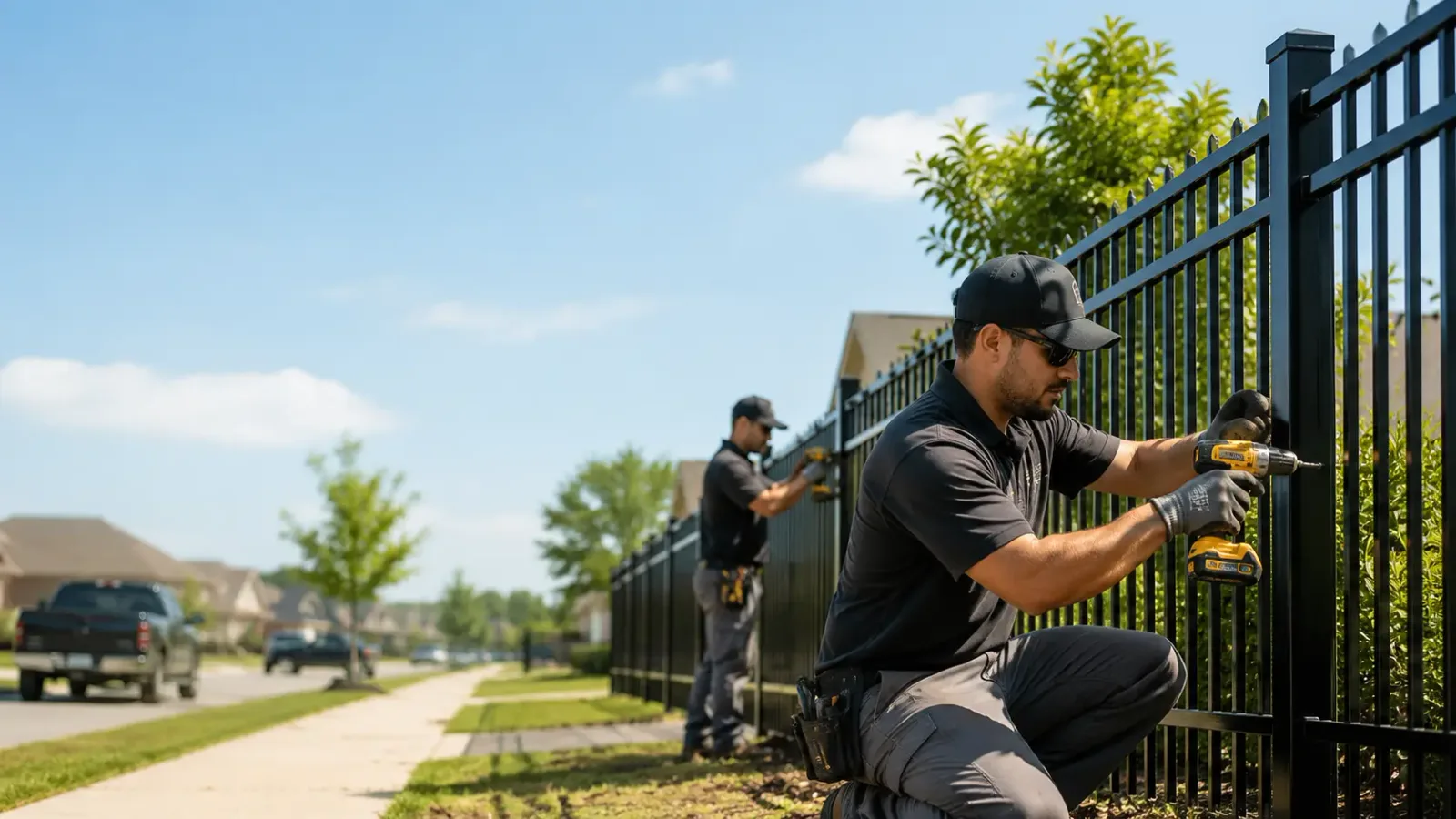 Metal Fence Installation in Fairborn, OH